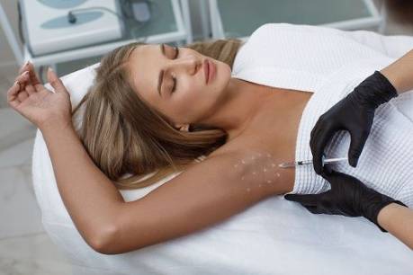 Tratamiento de bótox para la sudoración excesiva