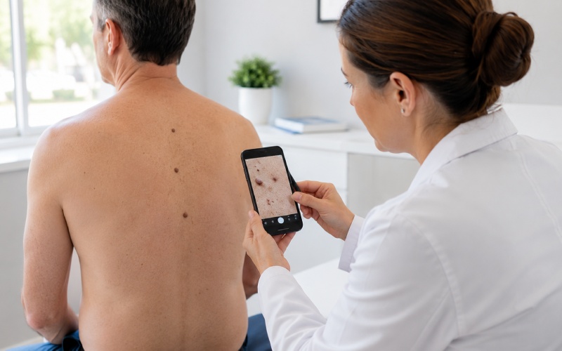 En qué consiste y cómo funciona la teledermatología