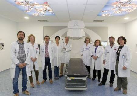 Equipo médico de Radioterapia de HUFJD