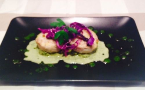 Receta de medallones de merluza con puré de brócoli