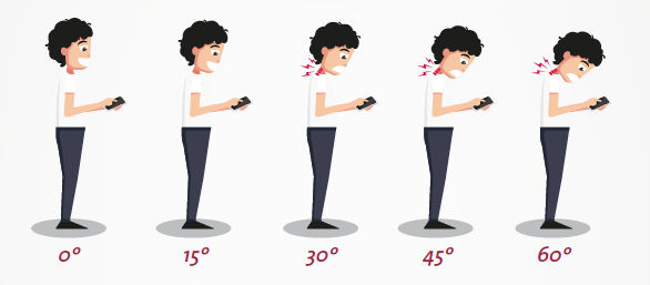 Posiciones incorrectas del cuello
