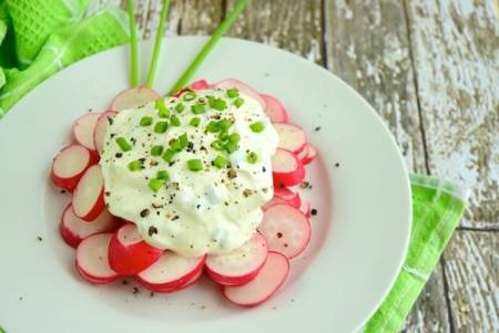Ensalada de rábanos