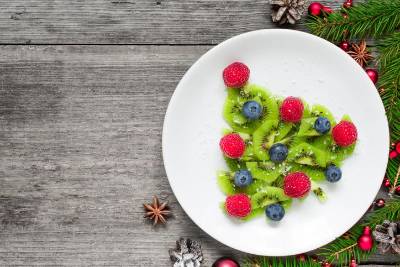 Postre sano para Navidad