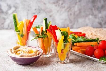 Hummus de zanahoria