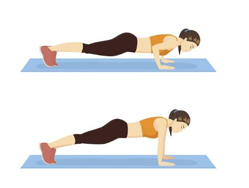 Flexiones de brazos
